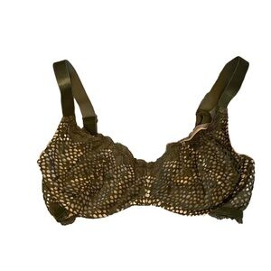 Victoria’s Secret Very Sexy Scoop‎ Neck Green Bra Size 34D